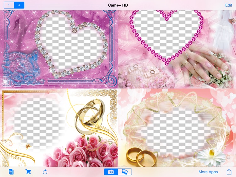 Cam++ Love Photo Frames HD