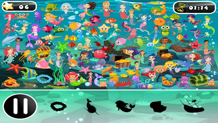 I Spy Hidden Objects Little Mermaids Under the Sea