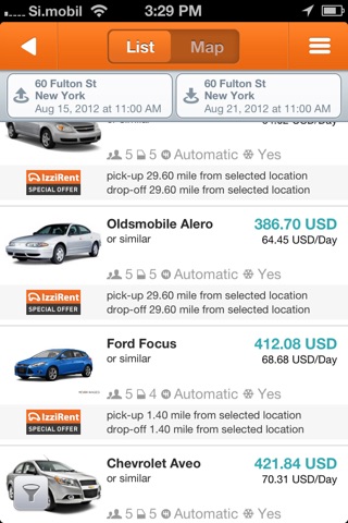 IzziRent Car Rental screenshot 3