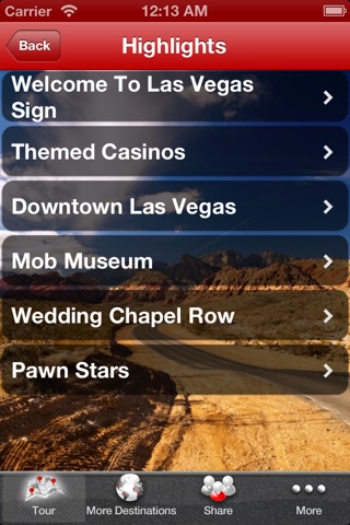 Las Vegas Strip FREE GPS Driving Tour screenshot 3