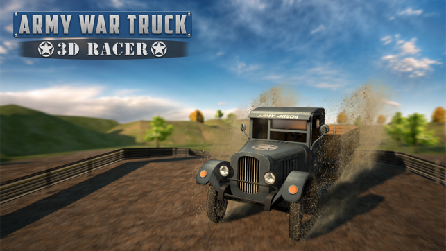 Army War Truck 3D Racer