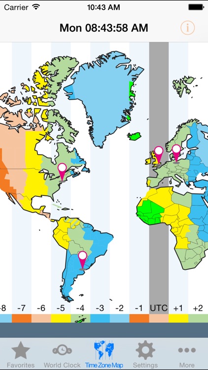 World Clock Gold–Time Zones screenshot-4
