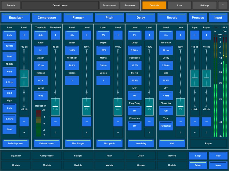 Master FX - Classic effects