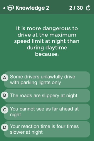G1 Test Questions - Ontario Driver's License Knowledge Exam Preparation screenshot 3