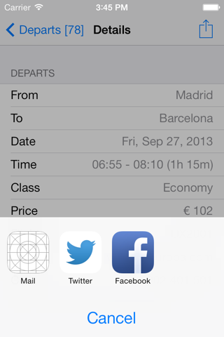 Spain Flight FREE screenshot 4