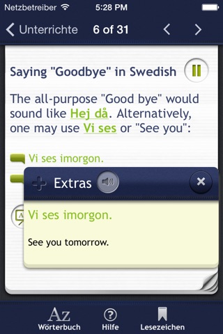 Presenting yourself  – Introductory Swedish screenshot 3