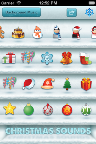 Christmas Sounds and Music Free - Merry Christmas! screenshot 2