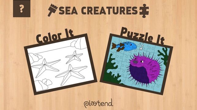 Color It Puzzle It: Sea Creatures Lite(圖1)-速報App