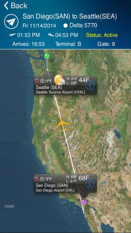 Airport (All) +Live Flight Tracker -all airports and flights in the world +flight status double check -radar screenshot-0