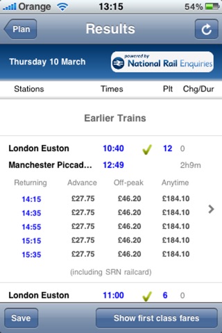 Rail Planner Live screenshot 3