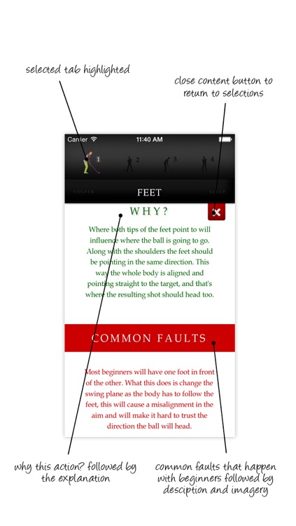 GOLFER SETUP screenshot-3