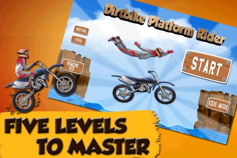 Dirt Bike Platform Jump Moto X - Turbo Supercross Racing Action screenshot 2