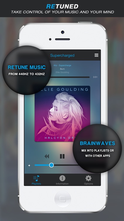 Retuned Pro - Music tuner and binaural beat brainwave entrainment by Universal Tones
