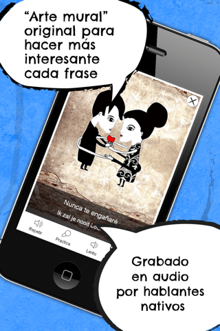 Dutch Phrasi - Free Offline Phrasebook with Flashcards, Street Art and Voice of Native Speaker screenshot 2