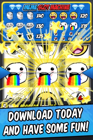 Meme Slot Machine - Vegas Casino Super Slots Game with Memes and Rage Faces screenshot 3