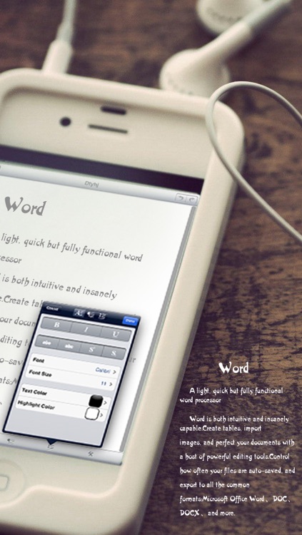 Go Word - for Microsoft Office Word Processor