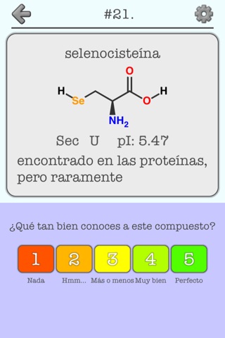 Amino Acids: Quiz & Flashcards screenshot 4