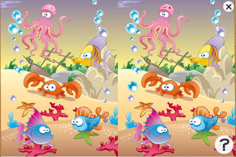 Underwater animals game for children age 2-5: Train your skills for kindergarten, preschool or nursery school screenshot 2