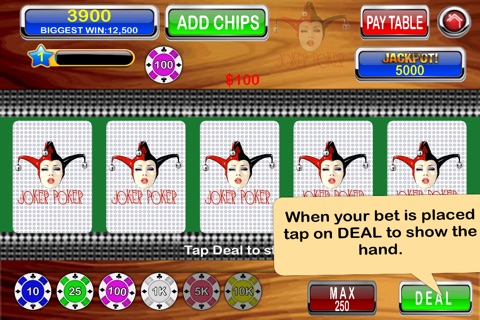 Pin Up Video Poker screenshot 2