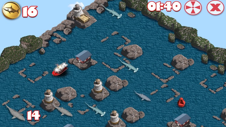 Shark On! Extreme Maze Game for the Monster Fisherman