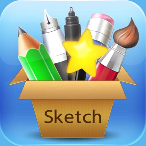 Sketch Painter – Painting, Drawing, Sketching Illustrations on Unlimited Size Canvas with free Paint Brush icon