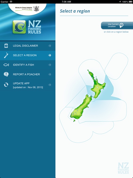 NZ Fishing Rules HD
