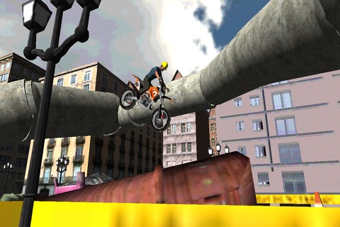 Trial Bike: Road Works screenshot 4