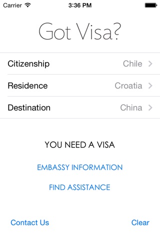 Got Visa? screenshot 2