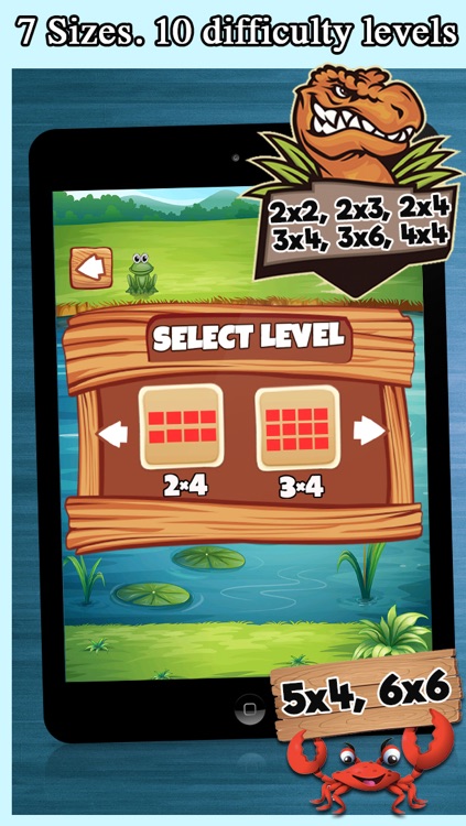 Dinosaurs Matching Pair Games screenshot-3