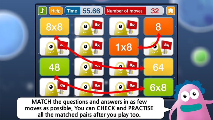 Times Tables Match