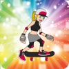 Girly Girl Skate Race Sport Adventure Story - City Trick Skateboard Street Skater Free