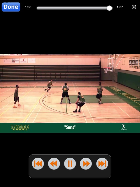 Baylor Bears Zone Quick Hitters: Scoring Plays Against Zone Defense - With Coach Scott Drew - Full Court Basketball Training Instruction - XL screenshot-3