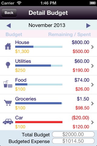 MoneyPad - Personal finance manager to track your budget, expenses, income, accounts plus bills reminder screenshot 3