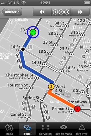 New York Subway - Map and route planner by Zuti screenshot 2