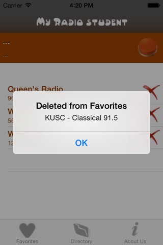 Student Radios screenshot 4