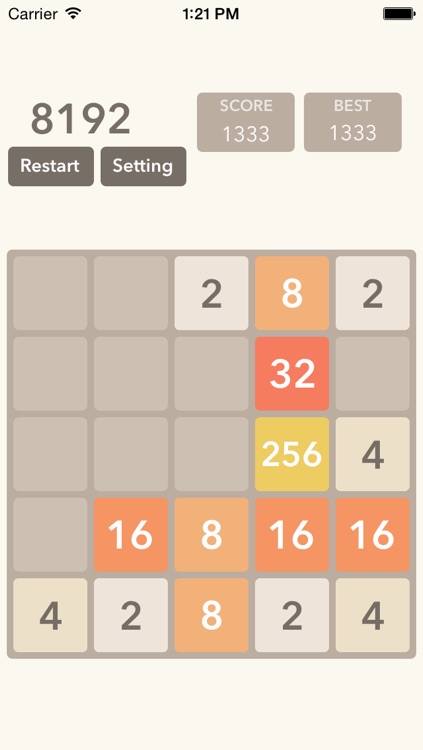 2048 Game With New Levels