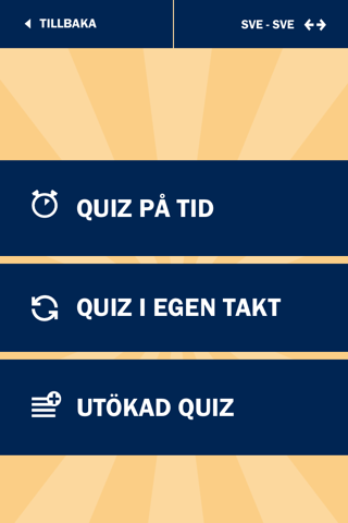 Norstedts svenska quiz screenshot 2