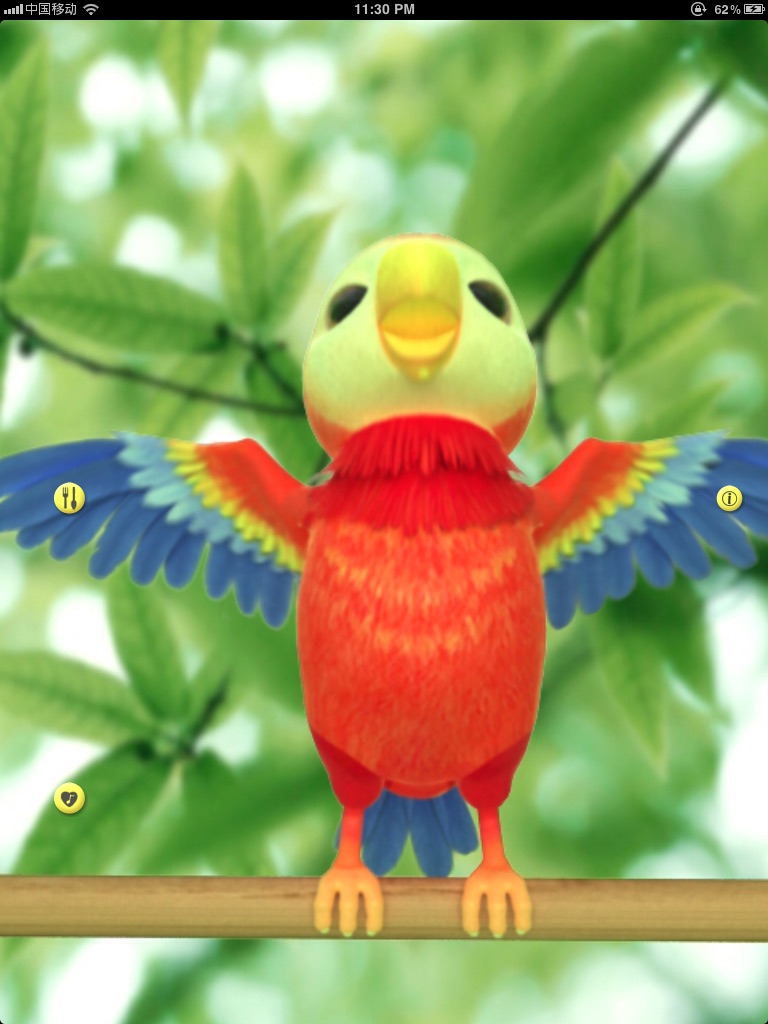 Talking Polly the Parrot HD Free screenshot 3