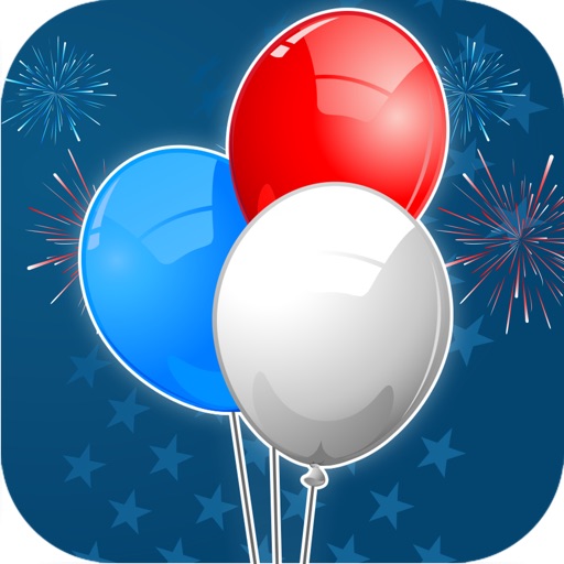 All American Chain Reaction - Funny 4th of July Dot Match-ing Game for Independence Day HD Free