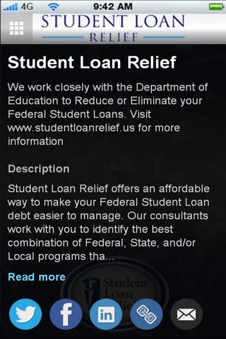 Student Loan Relief screenshot 2