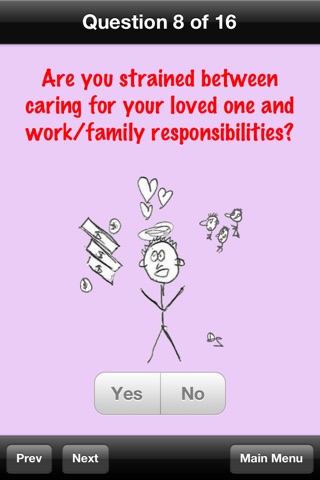 Caregiving Quiz - Are You Getting Burned Out? screenshot 3