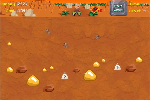 Gold Mine - Free Treasure Miner Game screenshot 2