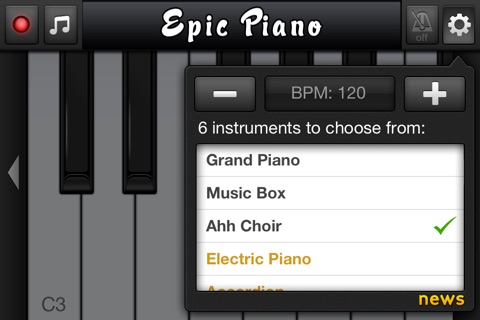 Epic Piano screenshot 4
