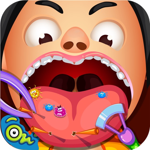 Crazy Tongue Doctor Surgery– Mouth Care & Treatment of Cavity & Germs icon