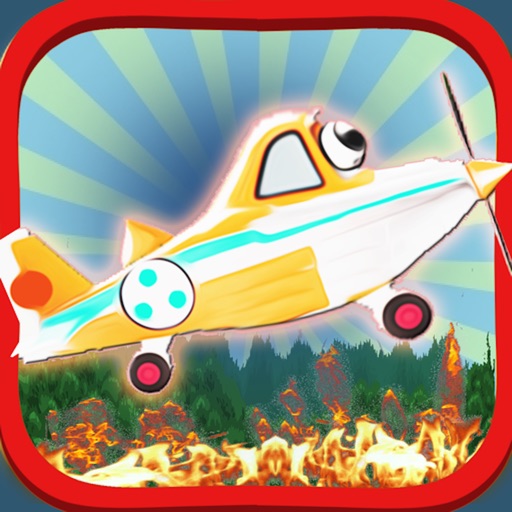Amazing Forest-Fire Rescue Air-Planes: Water-Bomb Pilot-s Blast the In-ferno of Flame-s FREE icon