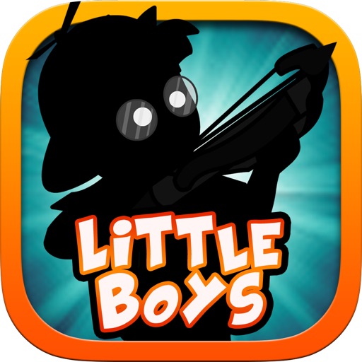 Little Boys : A scary night time base defense game icon