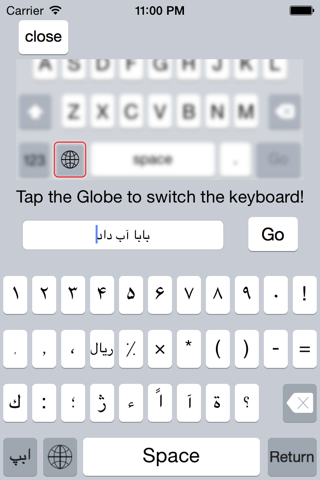 FarsiKeys: Persian Keyboard screenshot 2