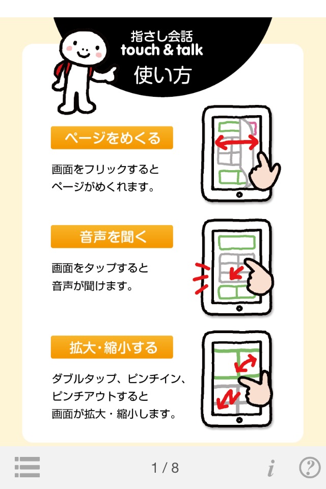 指さし会話フィリピン　touch＆talk（LITE版） screenshot 2