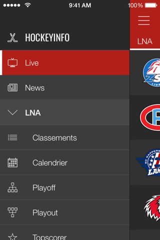 HockeyInfo screenshot 2