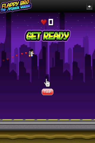 Flappy Bro The Jetpack Wobble screenshot 2